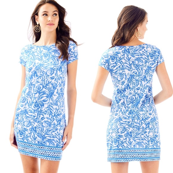 Lilly Pulitzer Dresses & Skirts - Lilly Pulitzer Marlowe Dress On a Roll Lobster XL